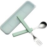 Ensemble de couverts pour enfants 2 pi�ces 18 / 10 ensemble de vaisselle pour enfant en acier inoxydable ...