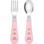 Ensemble de couverts pour enfants, 2 pièces, fourchette et cuillère pour enfants, cuillère et fourchette ... Ensemble de couverts pour enfants, 2 pièces, fourchette et cuillère pour enfants, cuillère et fourchette ...