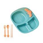 Ensemble de couverts en forme de radis pour enfants, lavables au lave - vaisselle, faciles a utiliser, ...