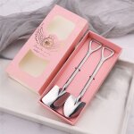 Ensemble de couverts rtro, cuillre a caf, pelle en fer, cuillre a glace, cuillre crative cuillre ...