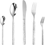Ensemble de couverts de table 12 personnes, set de couvert acier inoxydable avec cuillère, couteau, fourchette ... Ensemble de couverts de table 12 personnes, set de couvert acier inoxydable avec cuillère, couteau, fourchette ...