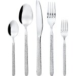 Ensemble couverts de table acier inox pour 6 personnes, 30 pièces set de ménagère design avec couteau ... Ensemble couverts de table acier inox pour 6 personnes, 30 pièces set de ménagère design avec couteau ...