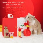 Ensemble créatif de 8 pièces pour le nouvel an, jouet de la petite bête, etoile, chat, boîte cadeau, ... Ensemble créatif de 8 pièces pour le nouvel an, jouet de la petite bête, etoile, chat, boîte cadeau, ...