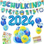Ensemble de d�corations el�gantes pour la rentr�e scolaire des gar�ons - style unique!