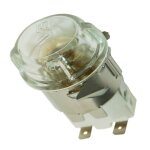 Ensemble clairage(douille + hublot de lampe) d'origine four cuisinire (c00280056 indesit ariston hotpoint ...