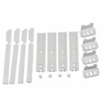 Ensemble glissires de porte rfrigrateur conglateur (481231019131 c00312150 faure bauknecht kitchenaid ...