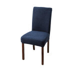 Ensemble de housses de chaise extensibles bleu marine