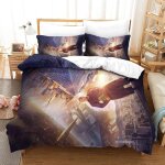 Ensemble de housse de couette doctor strange parure de lit housse de couette affiche de film single