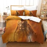 Ensemble de housse de couette imprim�e star wars the mandalorian duvet