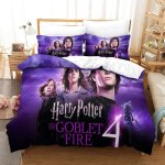 Ensemble de housse de couette ensemble de literie harry potter housse de couette personnages de film
