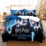 Ensemble de housse de couette ensemble de literie harry potter housse de couette personnages de film