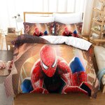 Ensemble de housse de couette ensemble de literie spiderman housse de couette super hero