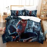 Ensemble de housse de couette ensemble de literie spiderman housse de couette super hero