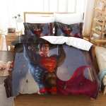 Ensemble de housse de couette ensemble de literie superman housse de couette