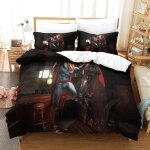 Ensemble de housse de couette ensemble de literie superman housse de couette
