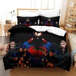 Ensemble de housse de couette ensemble de literie superman housse de couette