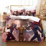 Ensemble de housse de couette ensemble de literie superman housse de couette