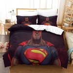 Ensemble de housse de couette ensemble de literie superman housse de couette king