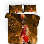 Ensemble de housse de couette pi�ces fashion basketball michael jordan ensemble de literie pour enfants ...
