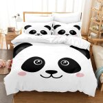 Ensemble de housse de couette �� th��me animaux de dessin anim�� anti - allergic soft & smooth avec / ...