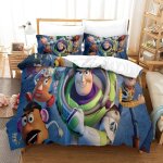 Ensemble de housse de couette toy story ensemble de literie housse de couette dessin anime films d'anime ...