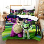 Ensemble de housse de couette toy story ensemble de literie housse de couette dessin anime films d'anime ...