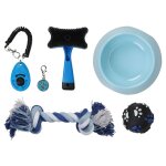 Ensemble de jeu et de soins pour chien 6 pcs pets collection