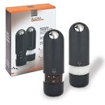 Alaska duo de moulins � poivre et � sel �lectriques en abs couleur quartz 17 cm