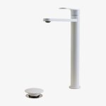 Ensemble de robinet de lavabo en laiton alameda et robinet de vidange de lavabo click - clack en acier ...