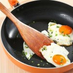 Ensemble de spatules en bois naturel, antiadhsif, outils de cuisine, cuillre, pelle a soupe, cuillre ...