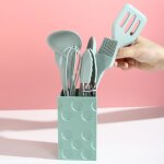 Ensemble d'ustensiles de cuisine, 8 pièces, pinces de cuisine, cuillère a soupe pour le ménage Ensemble d'ustensiles de cuisine, 8 pièces, pinces de cuisine, cuillère a soupe pour le ménage