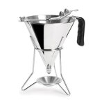 Entonnoir piston 2 l en inox