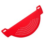 Entonnoir en plastique pour filtre a eau de th�i�re, accessoires de riz, type de poign�e, passoire de ...