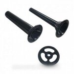 Entonnoir a saucisse noir hachoir a950 pour petit electromenager kenwood a950 at950 km201 kw684480 a950a ...