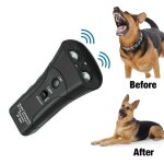 Entraîneur ultrasonique anti aboiement pour chiens, avec lampe de poche led, trompette a double tête ... Entraîneur ultrasonique anti aboiement pour chiens, avec lampe de poche led, trompette a double tête ...