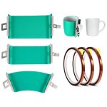 Enveloppe de tasse en silicone a sublimation 3d, 3 pièces, avec 3 rouleaux de ruban de transfert de chaleur ... Enveloppe de tasse en silicone a sublimation 3d, 3 pièces, avec 3 rouleaux de ruban de transfert de chaleur ...
