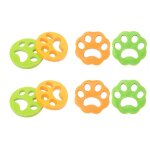 Epilateur pour la lessive r�utilisable pet fur laundry catcher 8 pcs multicolore