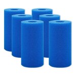 Eponges filtrantes en mousse intex de type a, 6 pi�ces, lavables et r�utilisables, accessoire filtrant ...