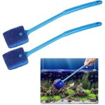 Eponge de nettoyage pour vitres d'aquarium, 40 cm, bleu, 2 unit�s (lot de 1)