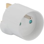 Eryi - adaptateur france vers angleterre - 13a - fusible brochable -