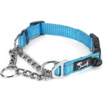 Eryi - collier pour chien en nylon avec chaîne de dressage, collier martingale chien grand moyen, réfléchissan ... Eryi - collier pour chien en nylon avec chaîne de dressage, collier martingale chien grand moyen, réfléchissan ...