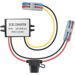 Eryi - convertisseur 12v 24v 3a 72w rgulateur de tension boost alimentation transformateurs step up ...