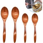 Eryi - cuillere en bois set de 4, cuillere a cafe en bois naturel cuillère thé bois cuillere bois fait ... Eryi - cuillere en bois set de 4, cuillere a cafe en bois naturel cuillère thé bois cuillere bois fait ...
