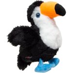 Eryi - , jouet toucan pour chien et chat, stimule le jeu, texture douce, rsistant, non toxique, facile ...