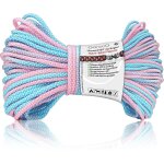 Eryi - paracorde 550, 4mm corde arc - en - ciel, 30 mtres, nylon / polyester, type 3 - 7 brins intrieurs, ...