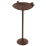 Esschert design baignoire pour oiseaux sur pied fonte Esschert design baignoire pour oiseaux sur pied fonte