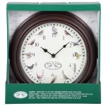 Esschert design horloge avec sons d'oiseaux