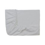 Essix home collection drap housse percale 80 fils gris perle 160 x 200 cm