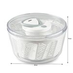 Essoreuse a salade easy spin blanche 26 cm Essoreuse a salade easy spin blanche 26 cm