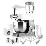 Eta eta412890010 robot de cuisine 1200 w 5, 5 l gris et blanc